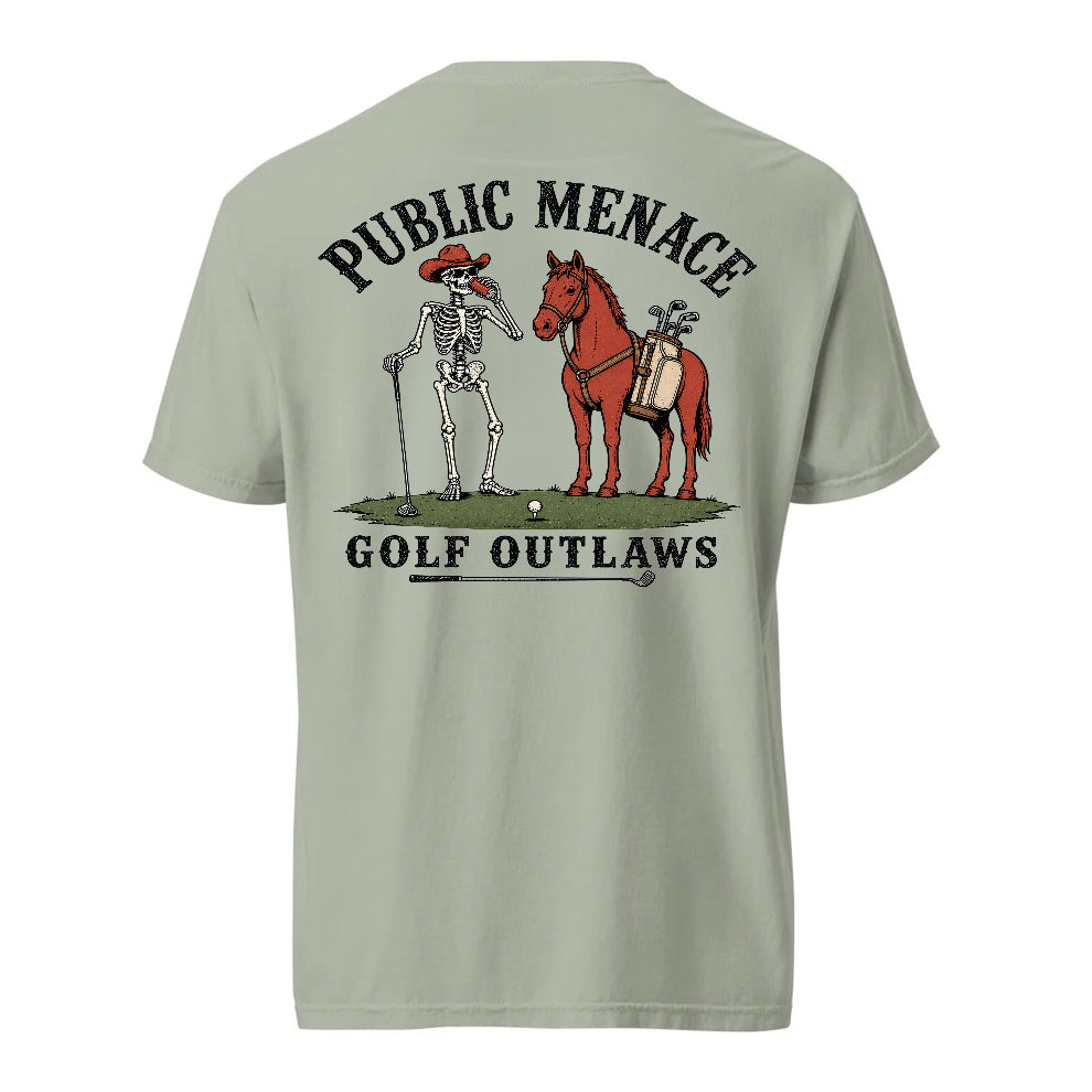 Public Menace Golf Outlaw Shirt