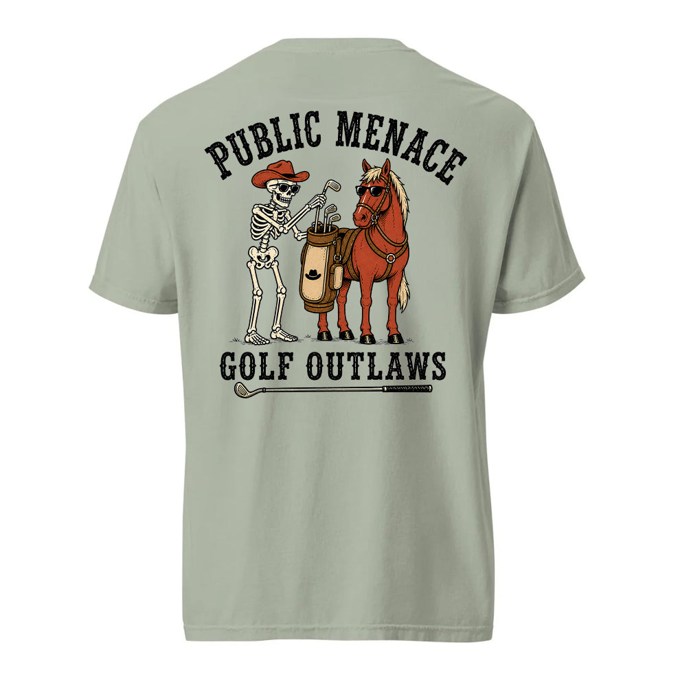 Public Menace Golf Outlaw Club Swap Shirt