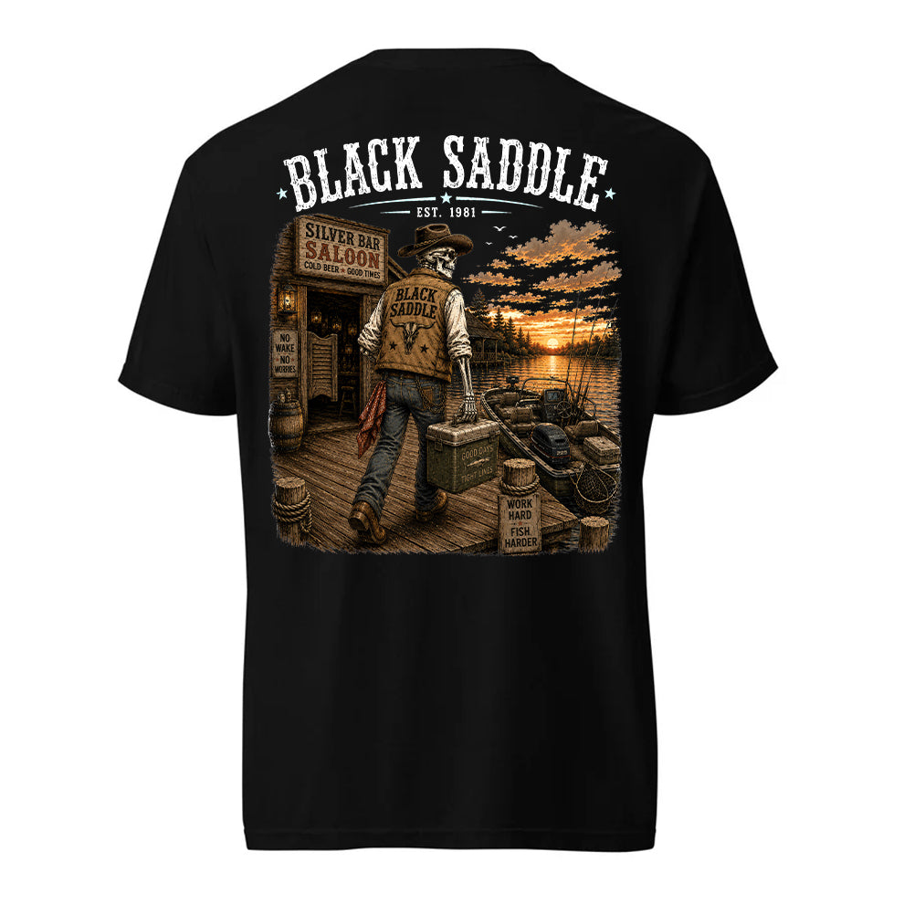 Black Saddle Saloon Shirt