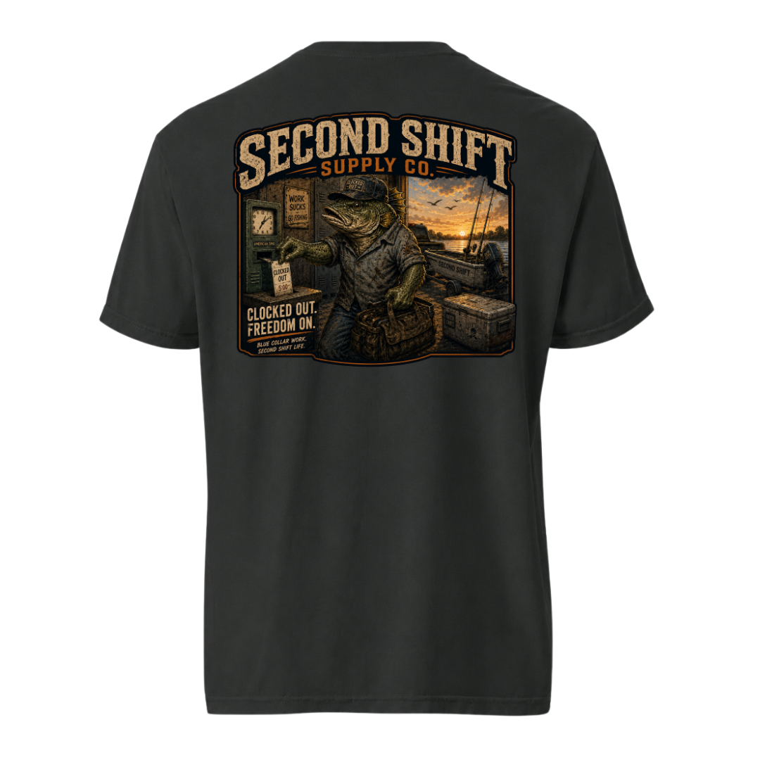 Second Shift Freedom On Shirt