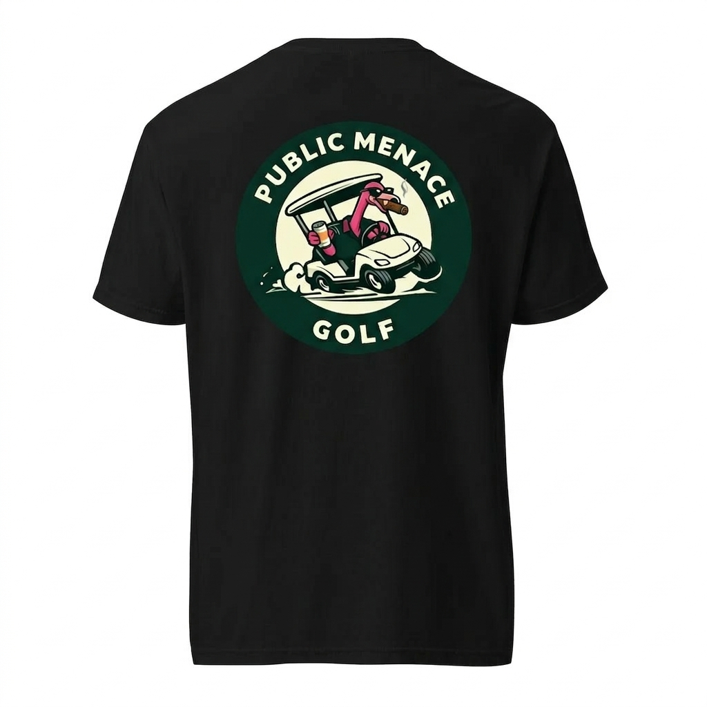 Public Menace Golf T-Shirt