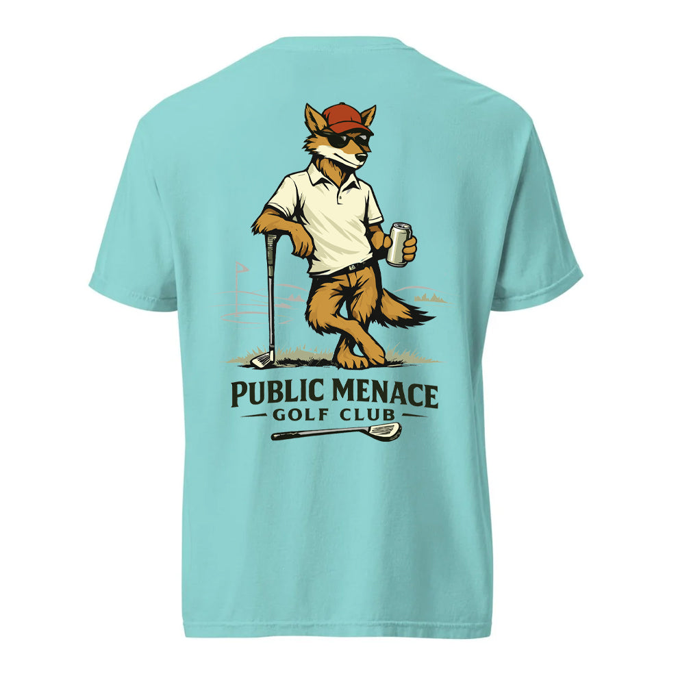 Public Menace Golf Club Coyote Shirt
