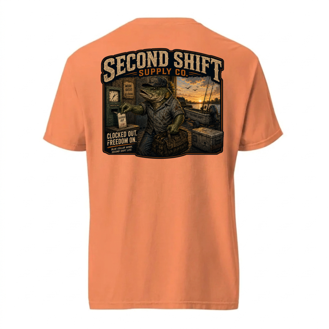 Second Shift Freedom On Shirt