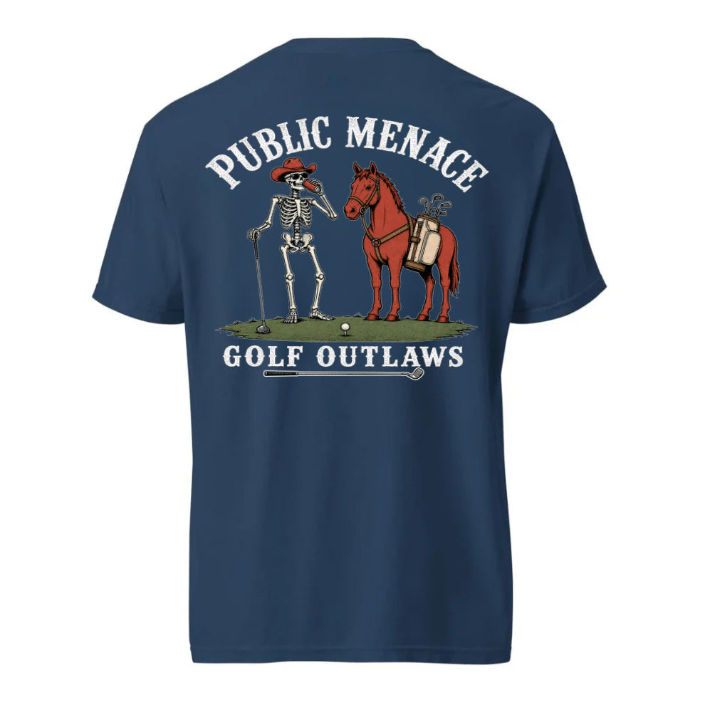 Public Menace Golf Outlaw Shirt