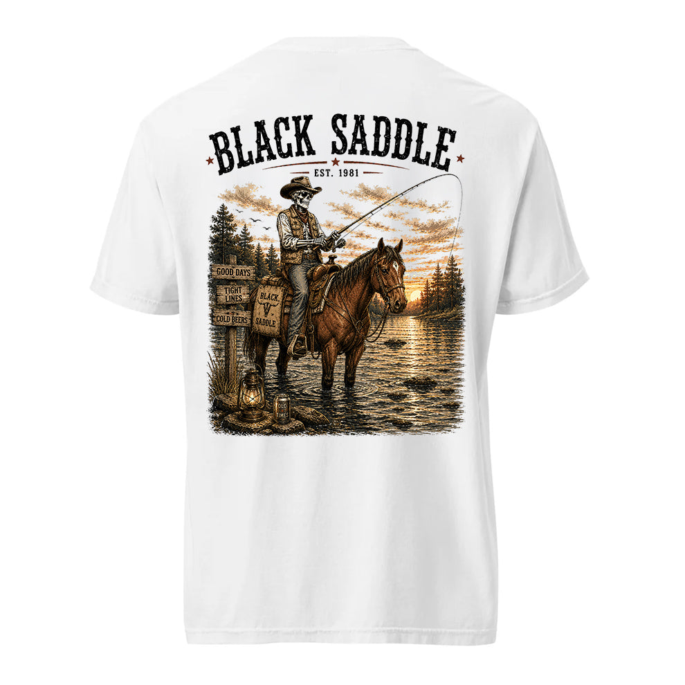 Black Saddle Knee Deep Shirt