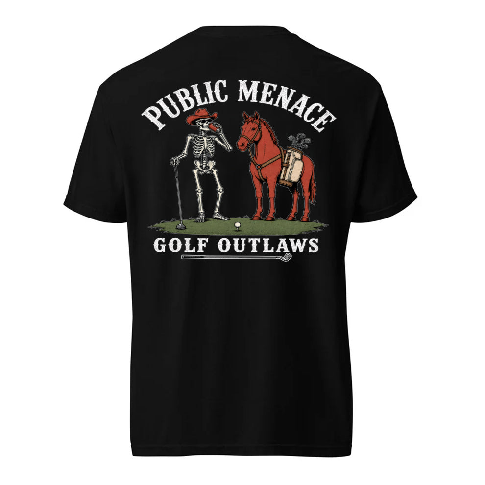 Public Menace Golf Outlaw Shirt