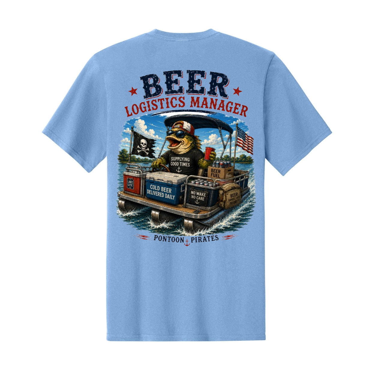 Pontoon Pirates Beer Logistics Manager Shirt