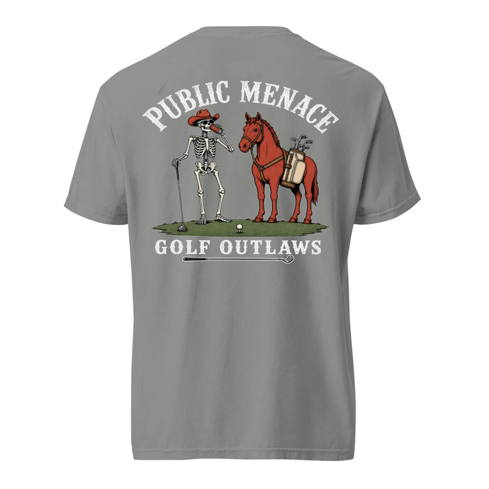Public Menace Golf Outlaw Shirt