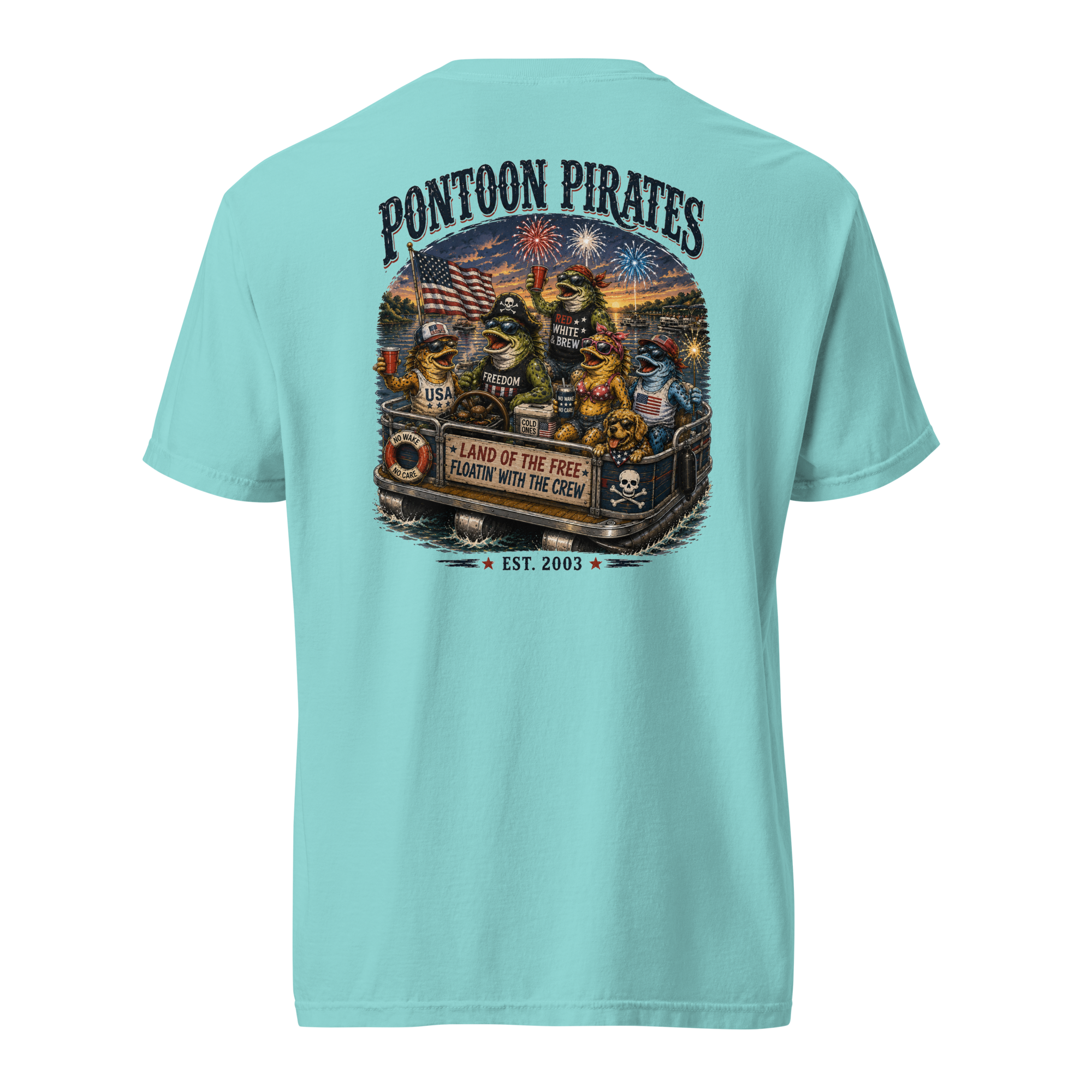 Pontoon Pirates Freedom Float Shirt