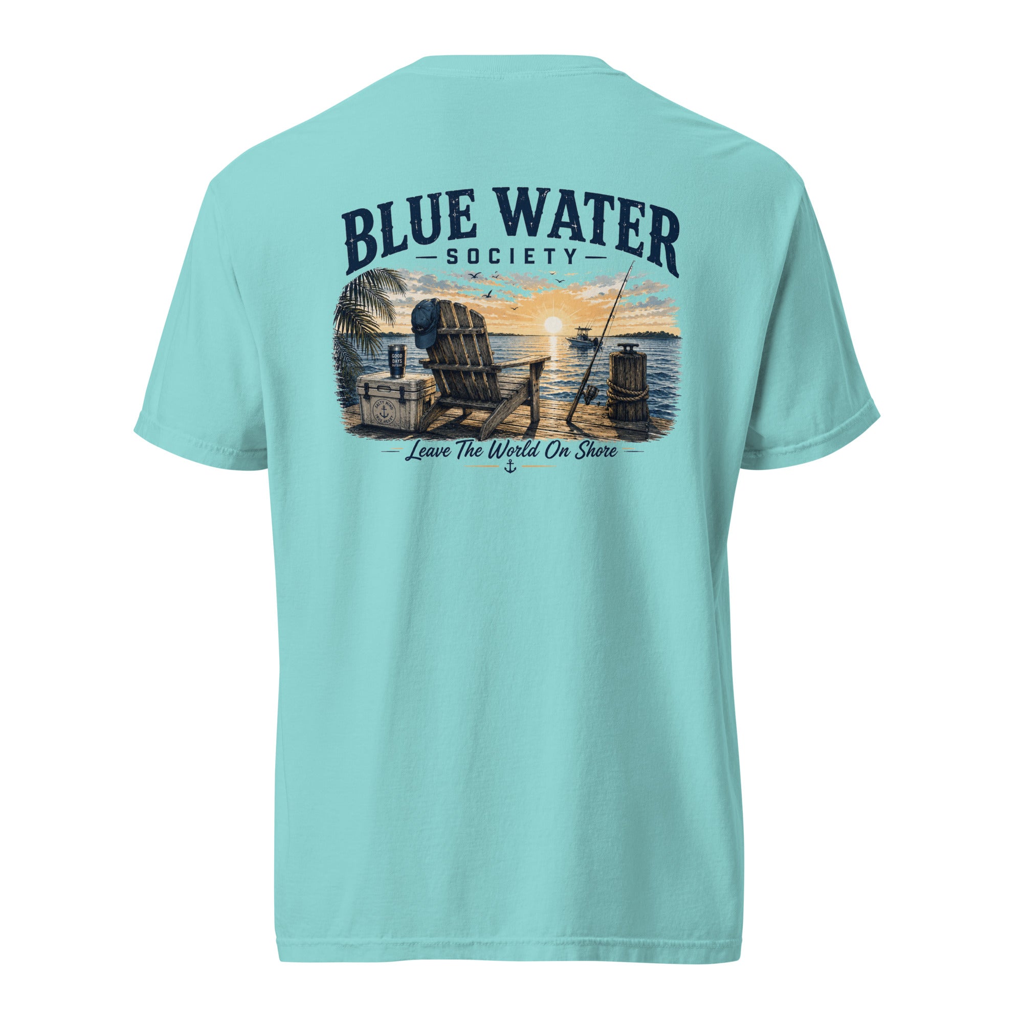 Blue Water Society Dockside Sunset Shirt