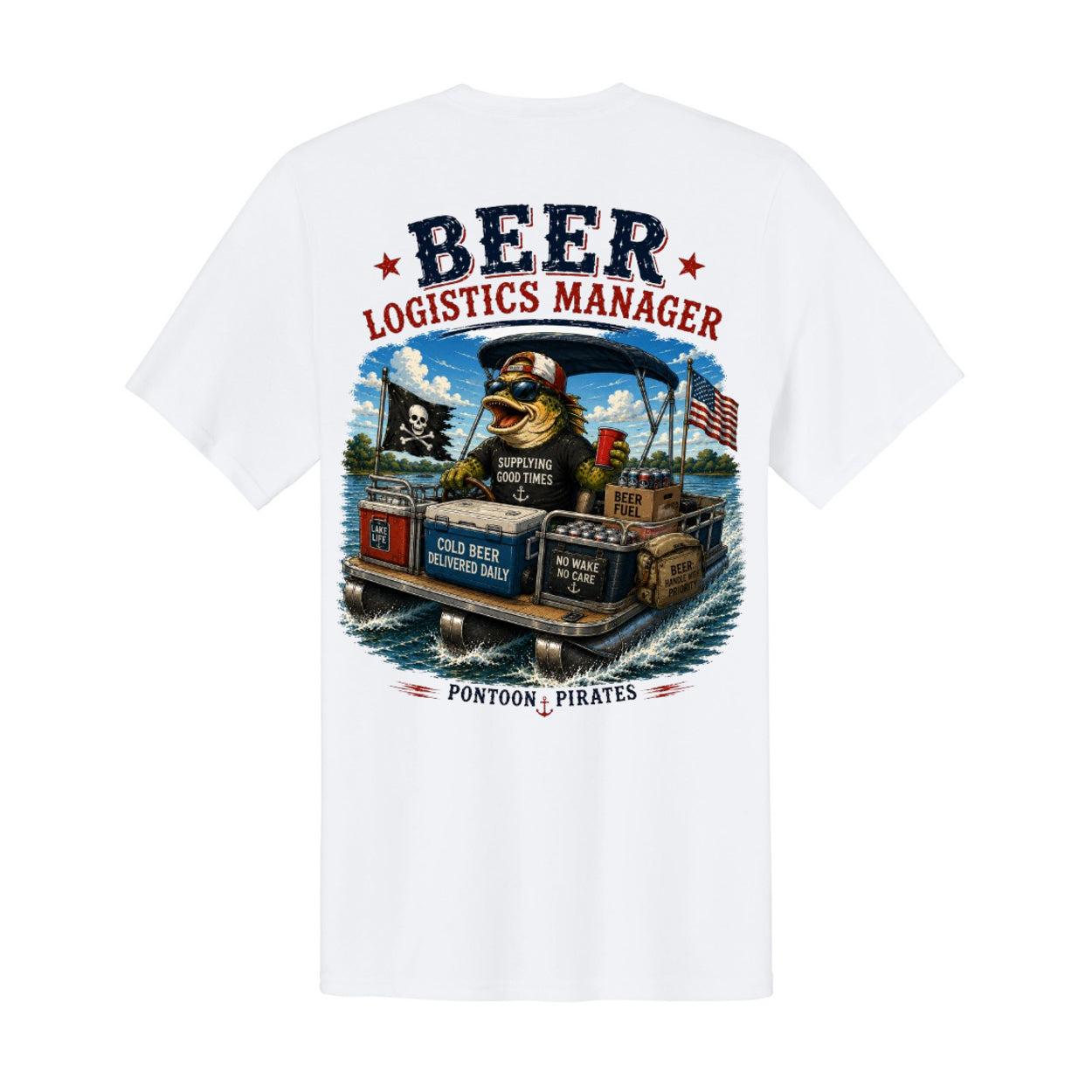 Pontoon Pirates Beer Logistics Manager Shirt