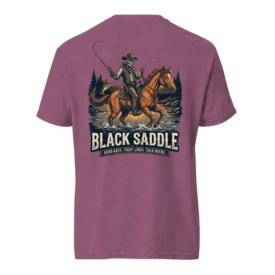 Black Saddle River Rider Shirt