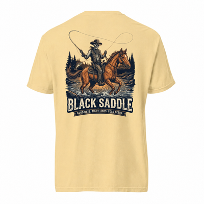 Black Saddle River Rider Shirt
