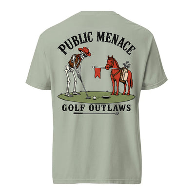 Public Menace Golf Outlaw Putting Shirt