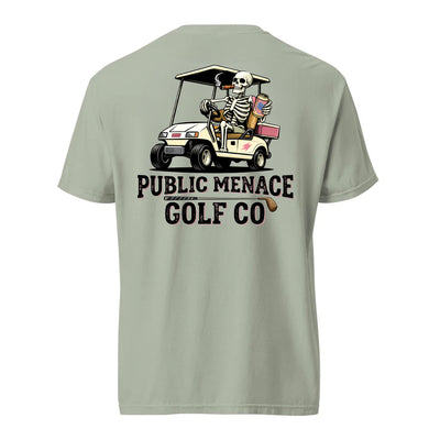 Public Menace Skeleton Cart Shirt