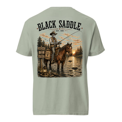 Black Saddle Knee Deep Shirt
