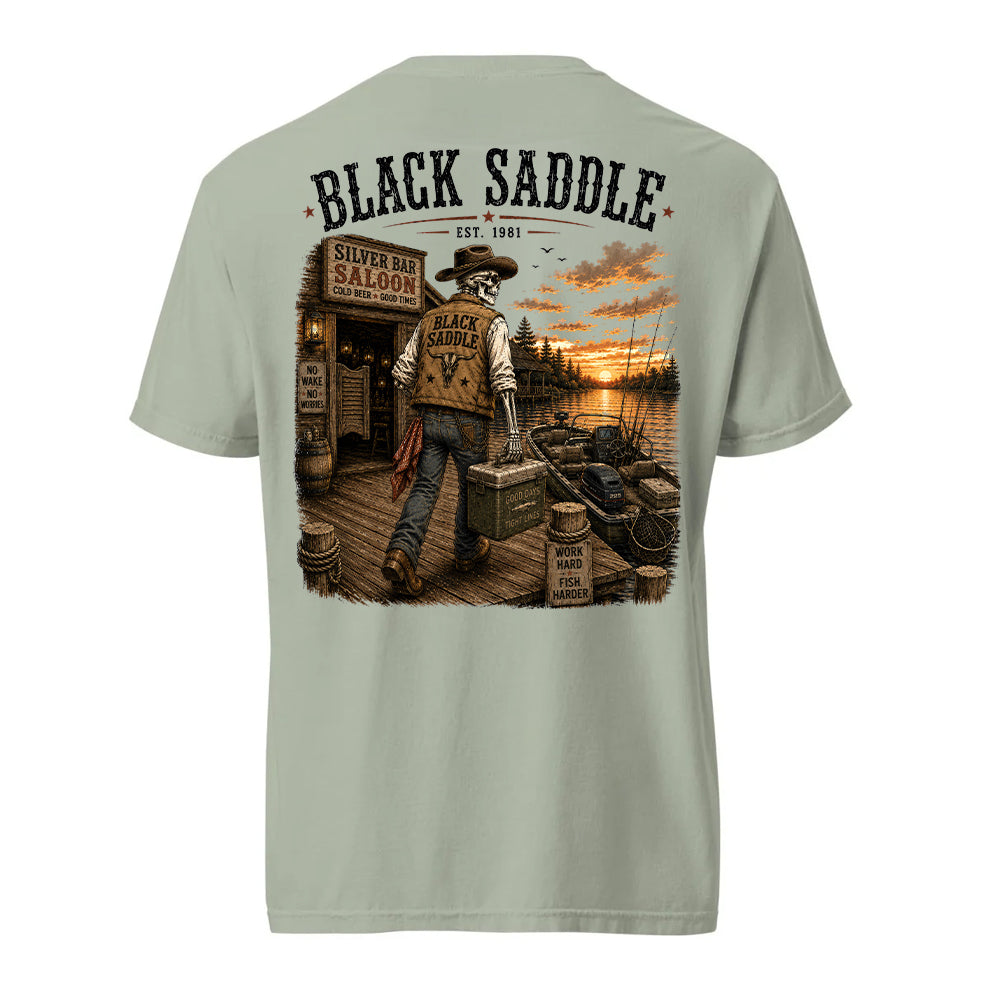 Black Saddle Saloon Shirt