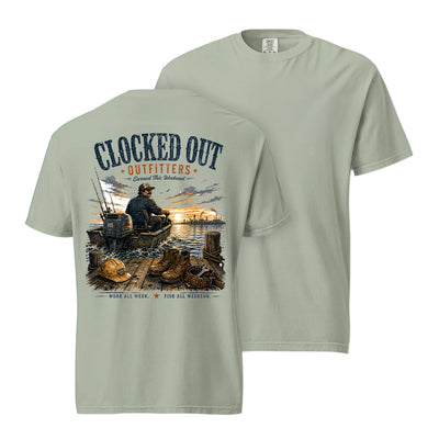 Clocked Out Earned Weekend Shirt