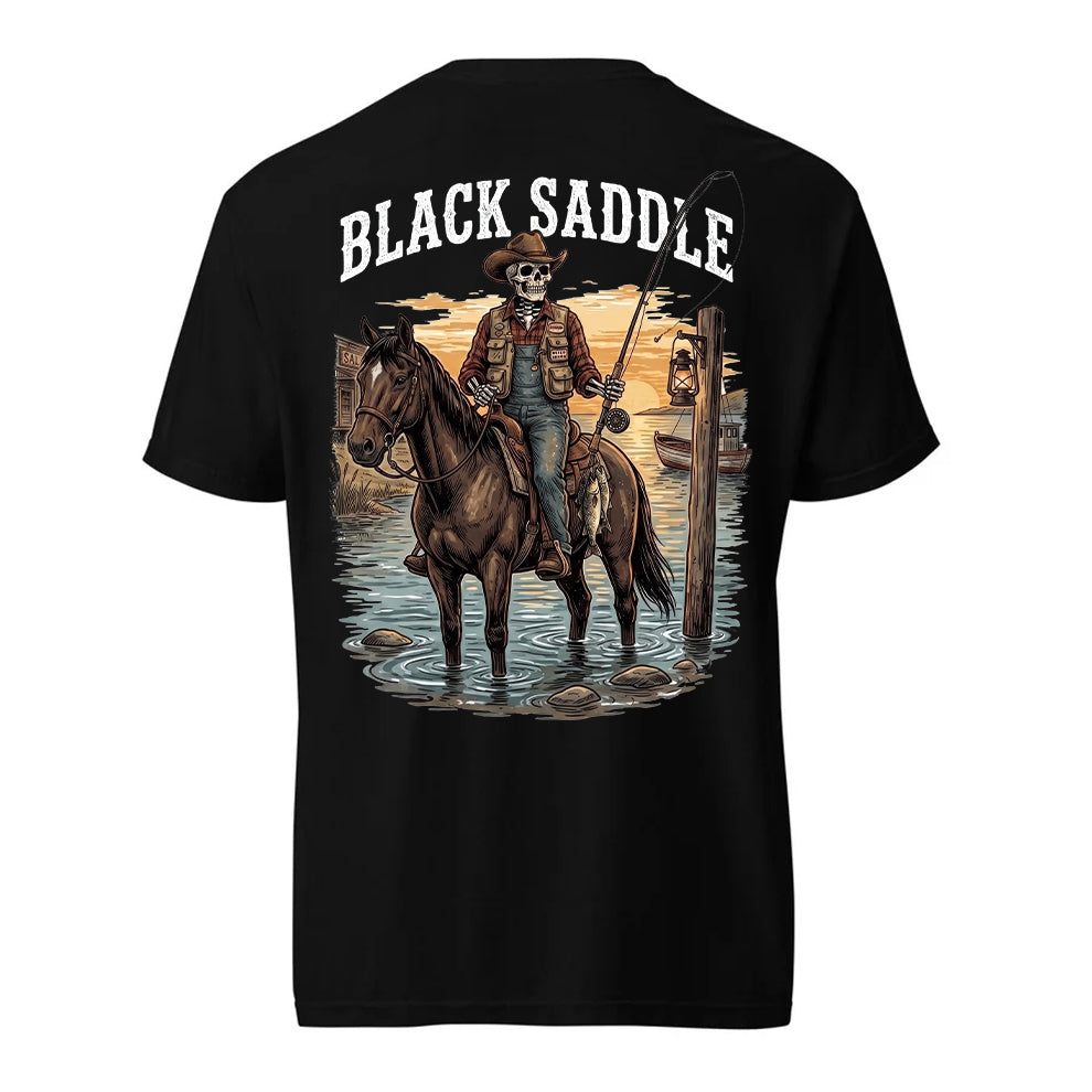 Black Saddle Saddleback Shirt
