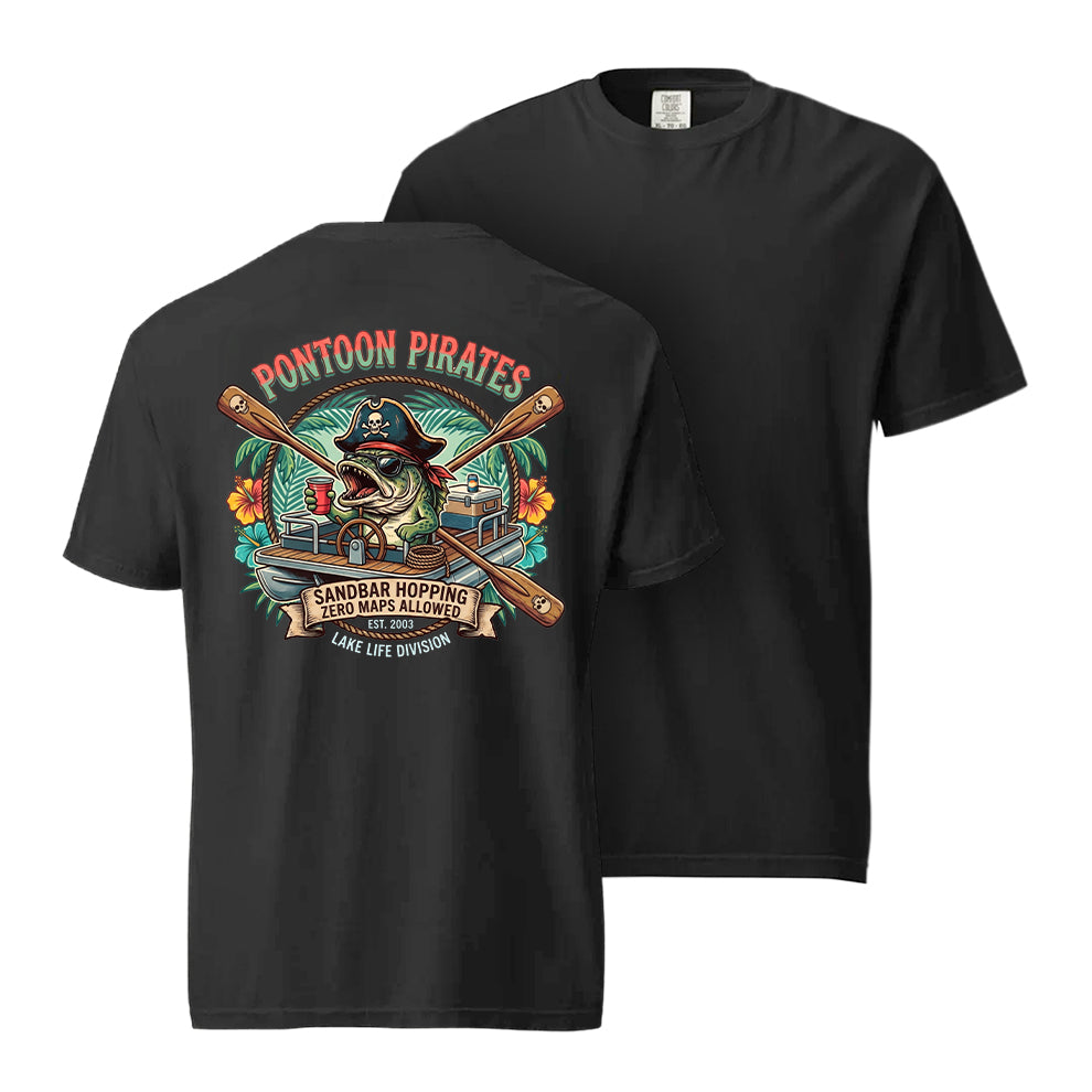 Pontoon Pirates Sandbar Hoping Shirt
