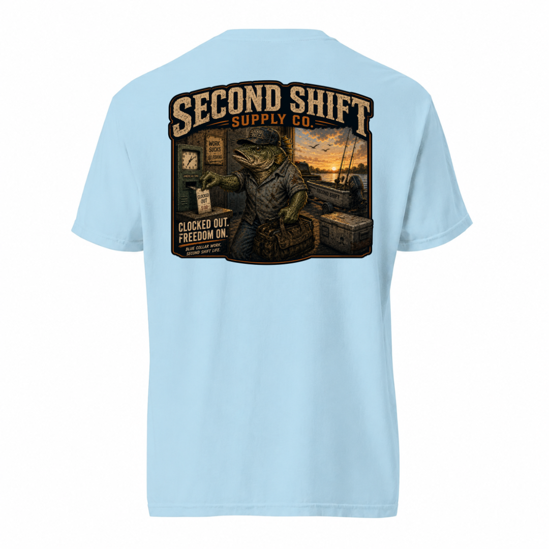 Second Shift Freedom On Shirt