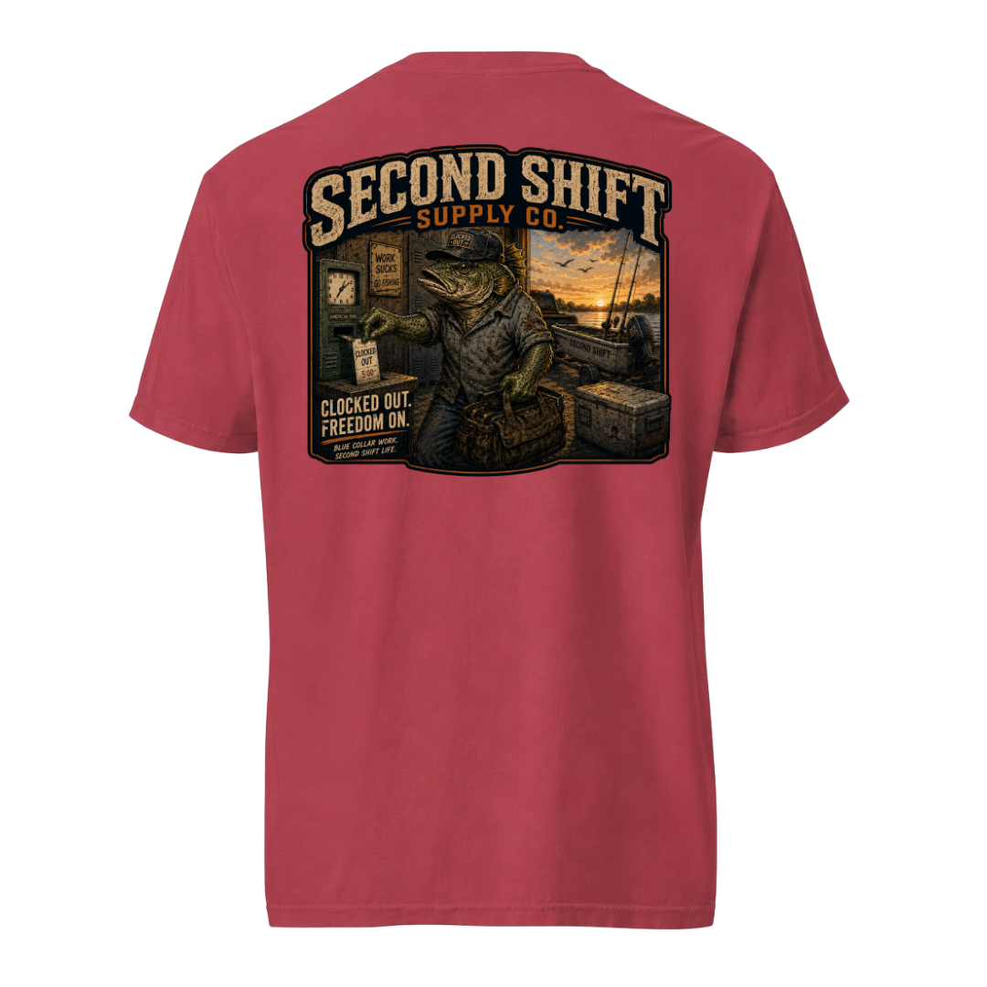 Second Shift Freedom On Shirt