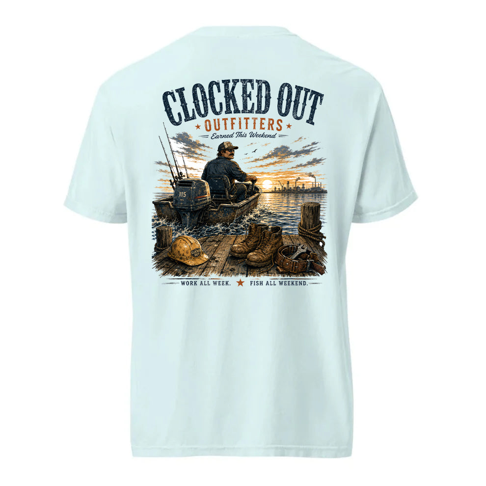 Clocked Out Earned Weekend Shirt
