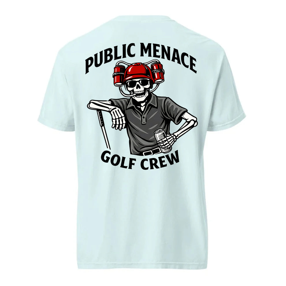 Public Menace Golf Crew Shirt