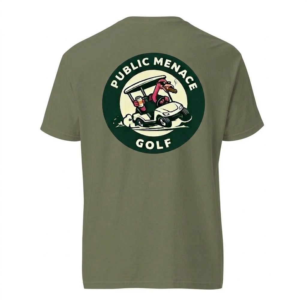 Public Menace Golf T-Shirt