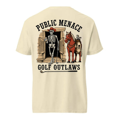 Public Menace Golf Outlaw Saloon Shirt