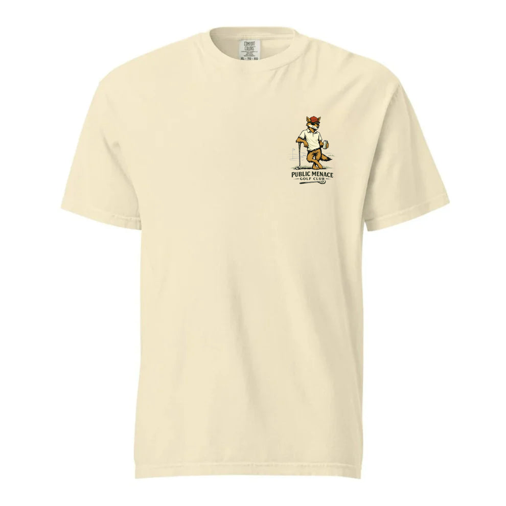 Public Menace Golf Club Coyote Shirt