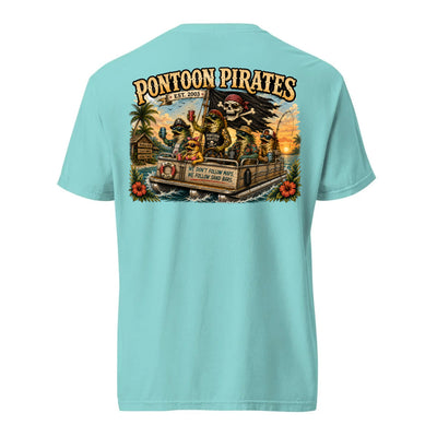 Pontoon Pirates No Care Shirt