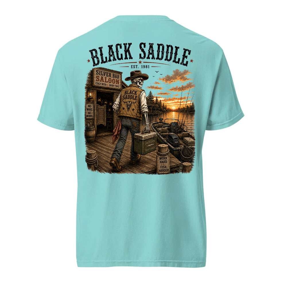 Black Saddle Saloon Shirt