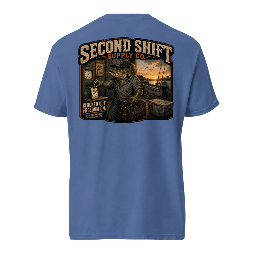 Second Shift Freedom On Shirt