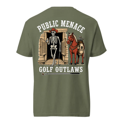 Public Menace Golf Outlaw Saloon Shirt