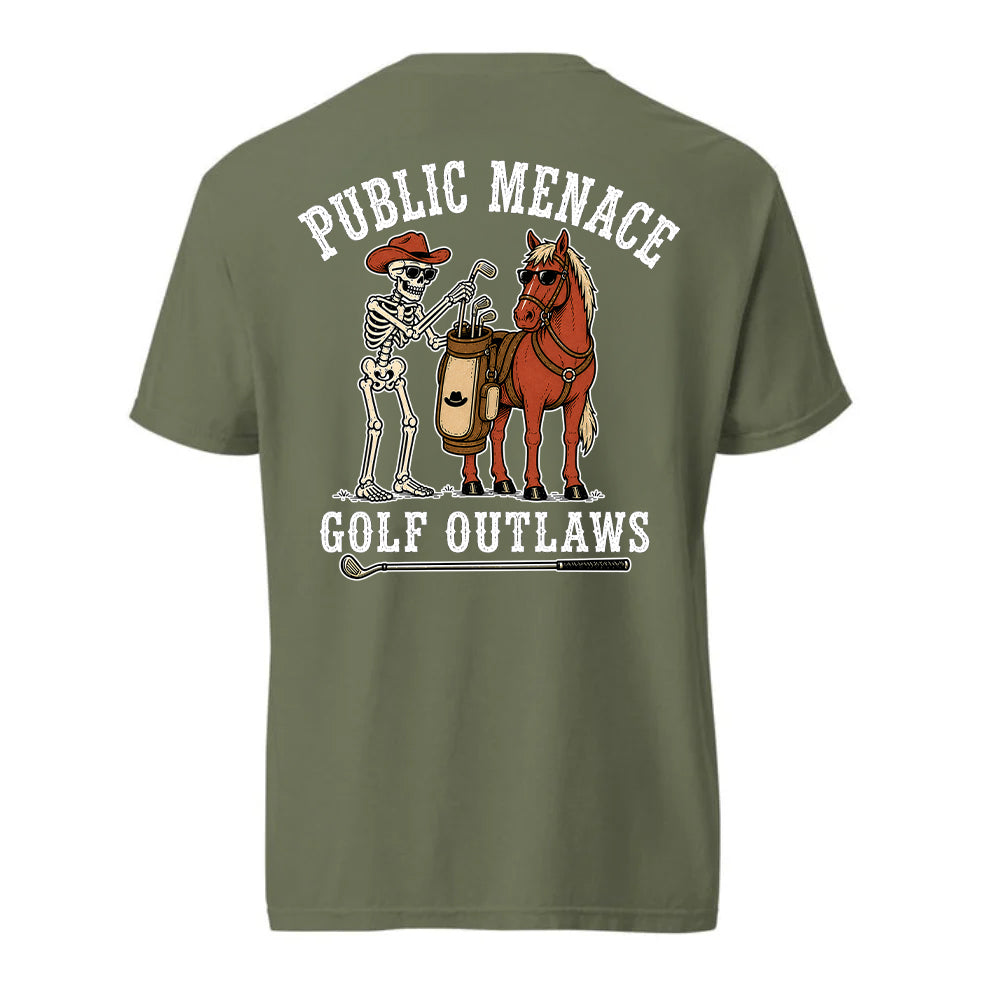 Public Menace Golf Outlaw Club Swap Shirt
