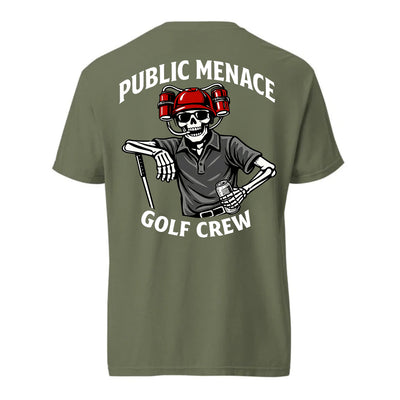 Public Menace Golf Crew Shirt