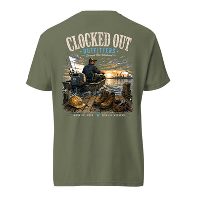 Clocked Out Earned Weekend Shirt