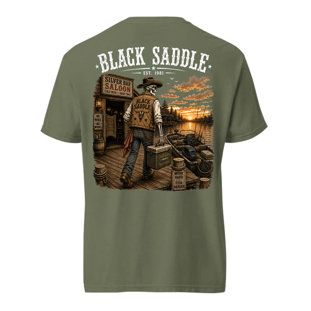 Black Saddle Saloon Shirt