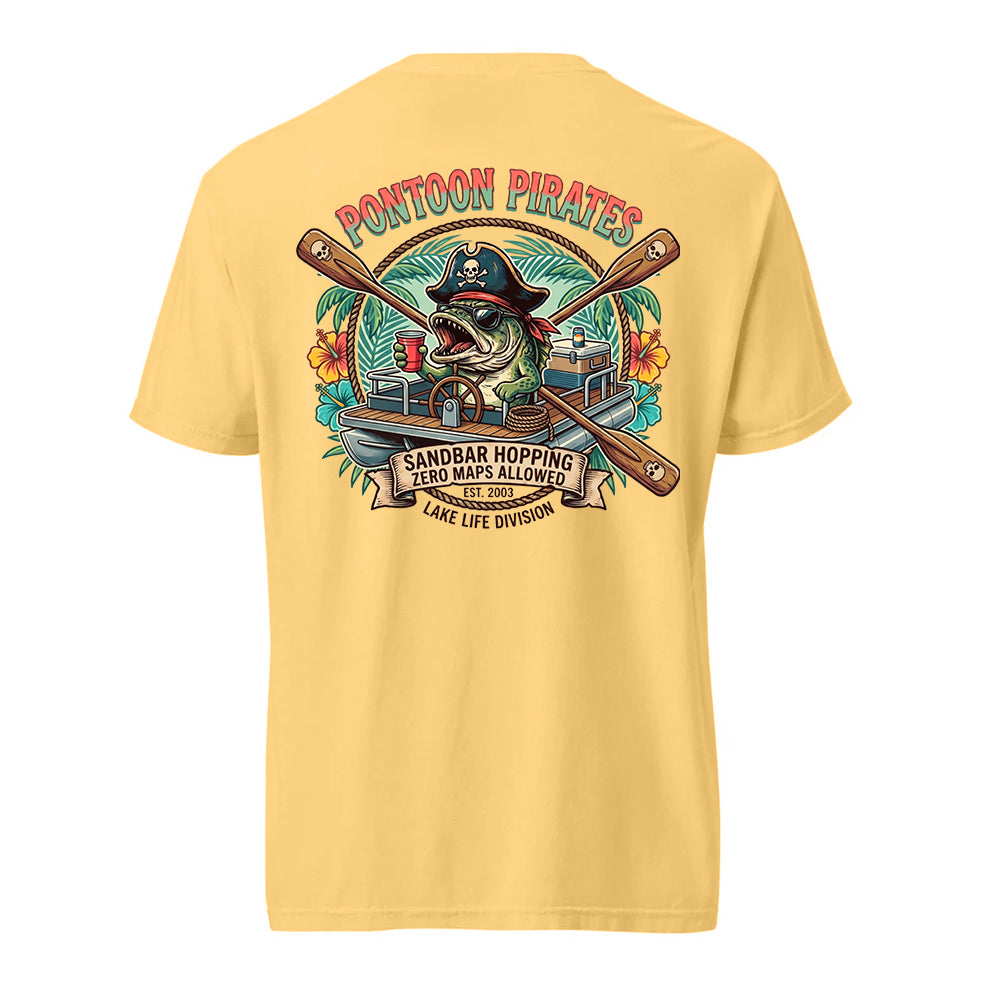 Pontoon Pirates Sandbar Hoping Shirt
