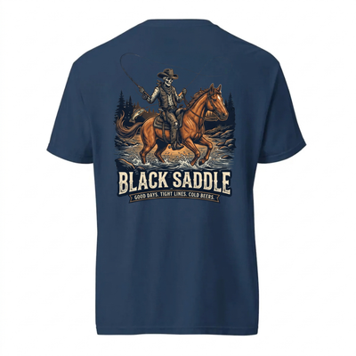 Black Saddle River Rider Shirt