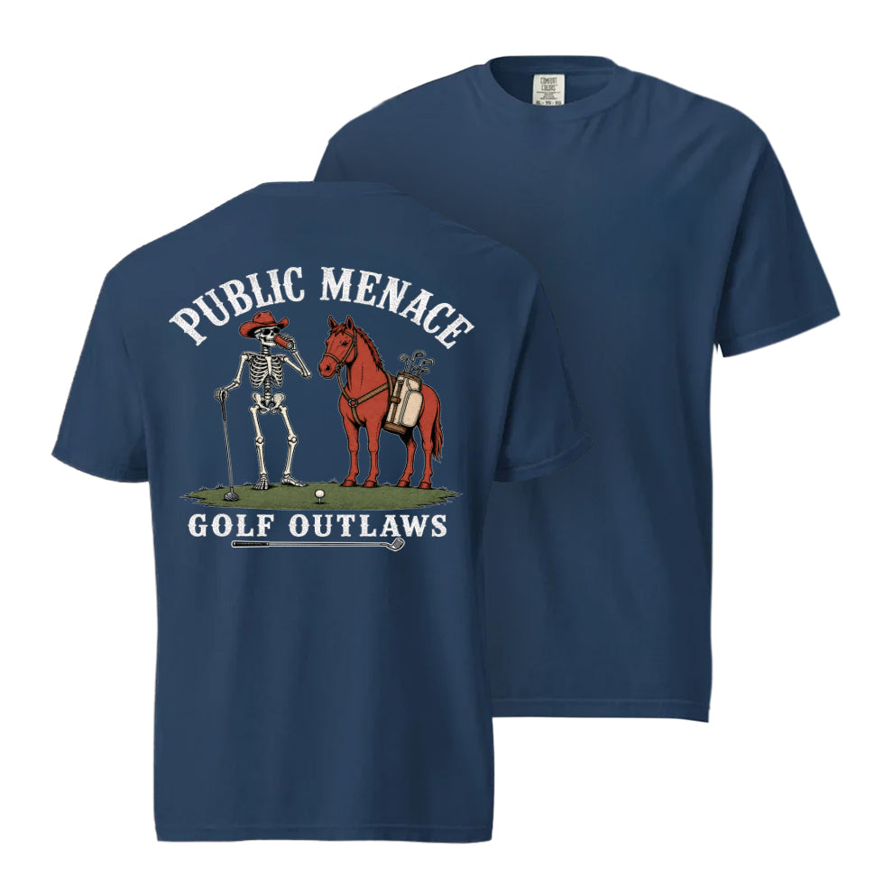 Public Menace Golf Outlaw Shirt