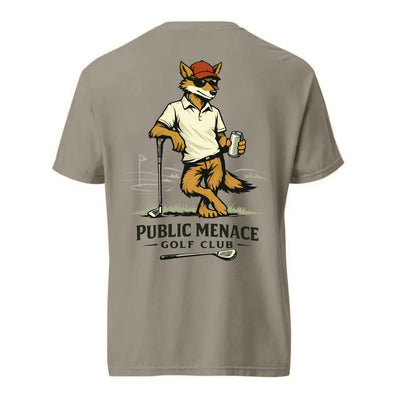 Public Menace Golf Club Coyote Shirt