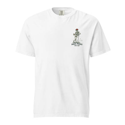 Public Menace Golf Club Skeleton Shirt