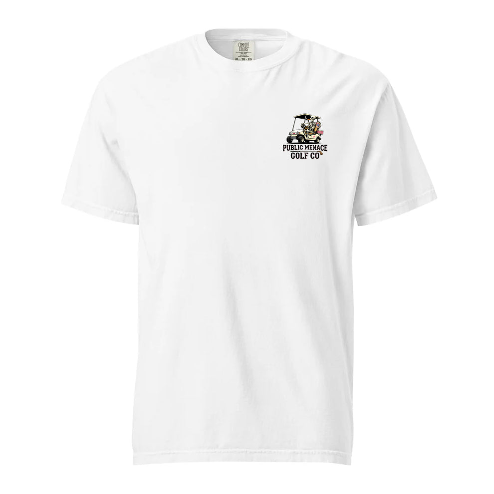 Public Menace Skeleton Cart Shirt