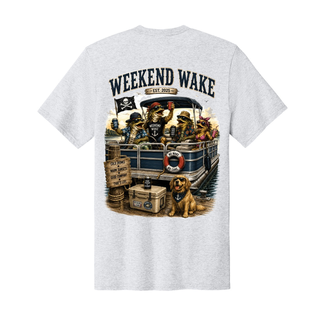 Weekend Wake Dock Party Shirt