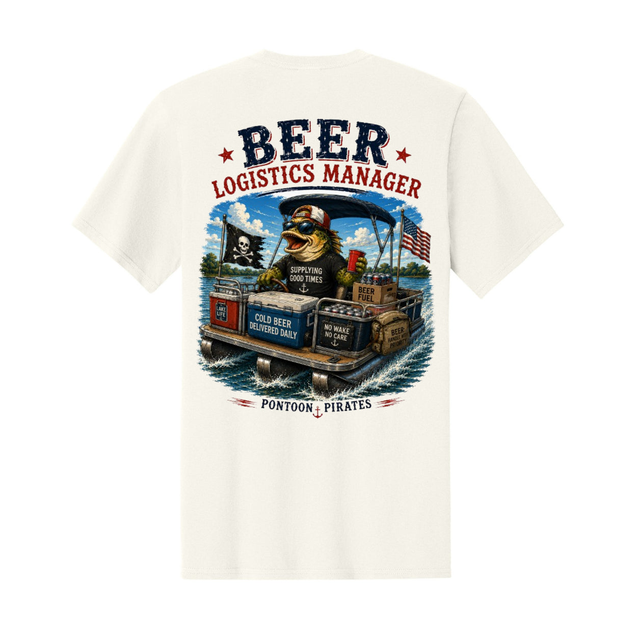 Pontoon Pirates Beer Logistics Manager Shirt