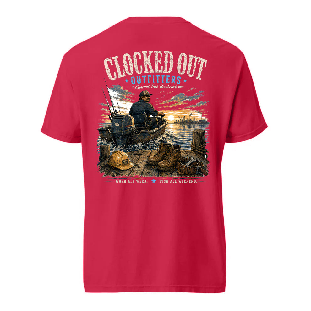 Clocked Out Earned Weekend Shirt