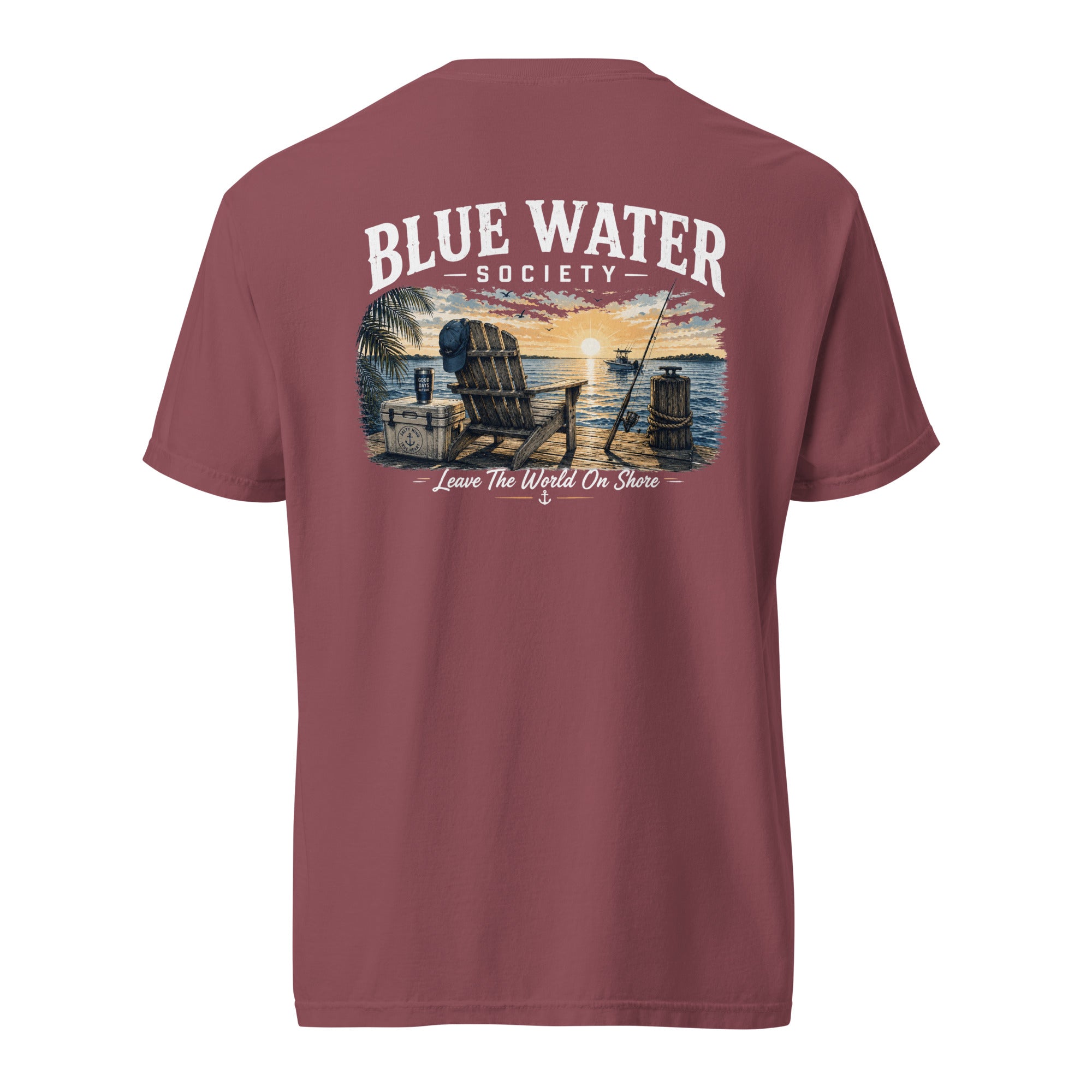 Blue Water Society Dockside Sunset Shirt