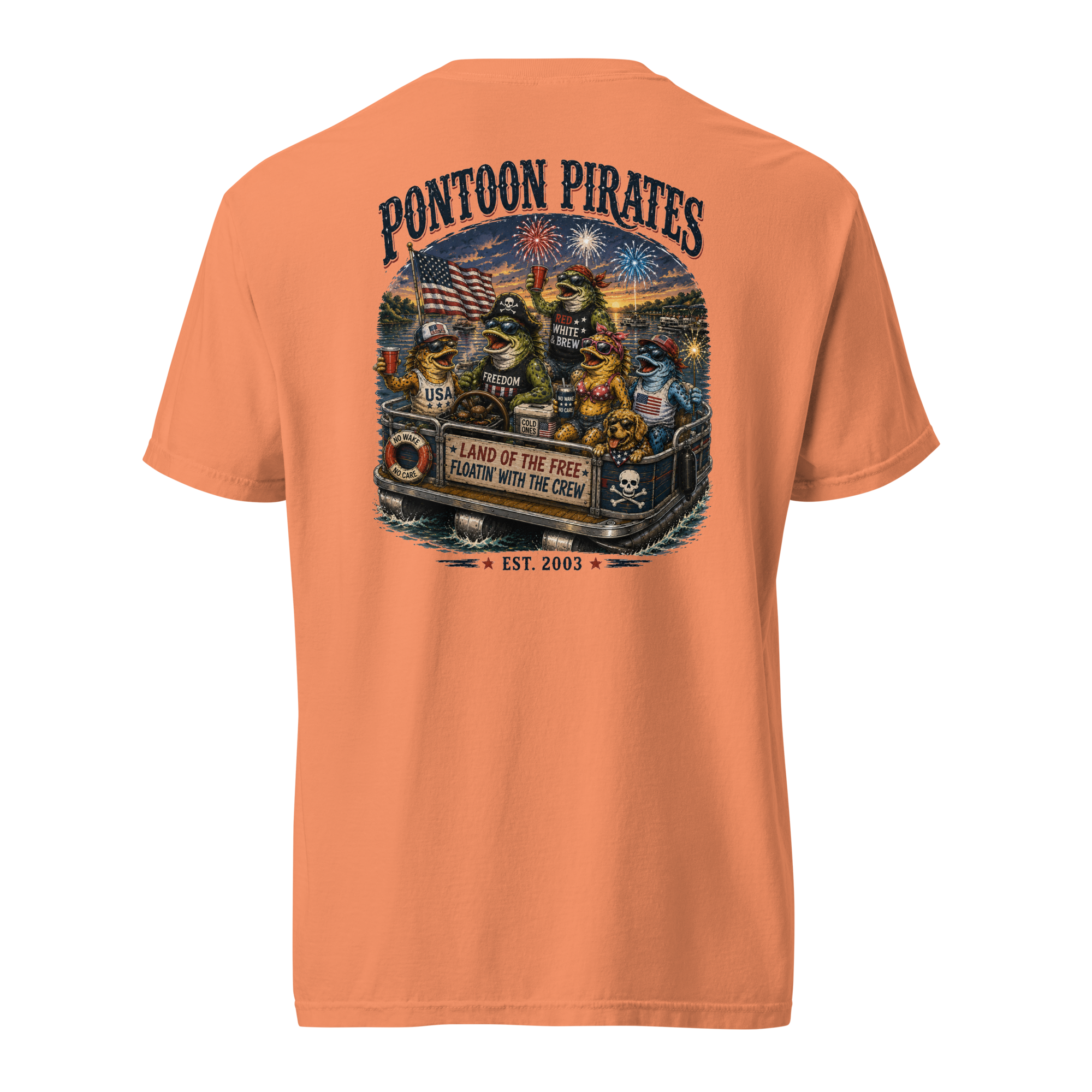 Pontoon Pirates Freedom Float Shirt
